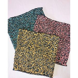 Animal Print Tube Top